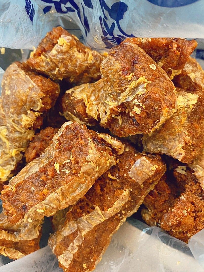 北京牛街清真小吃聚宝源炸松肉传统小吃回民美食现做500g国内代购