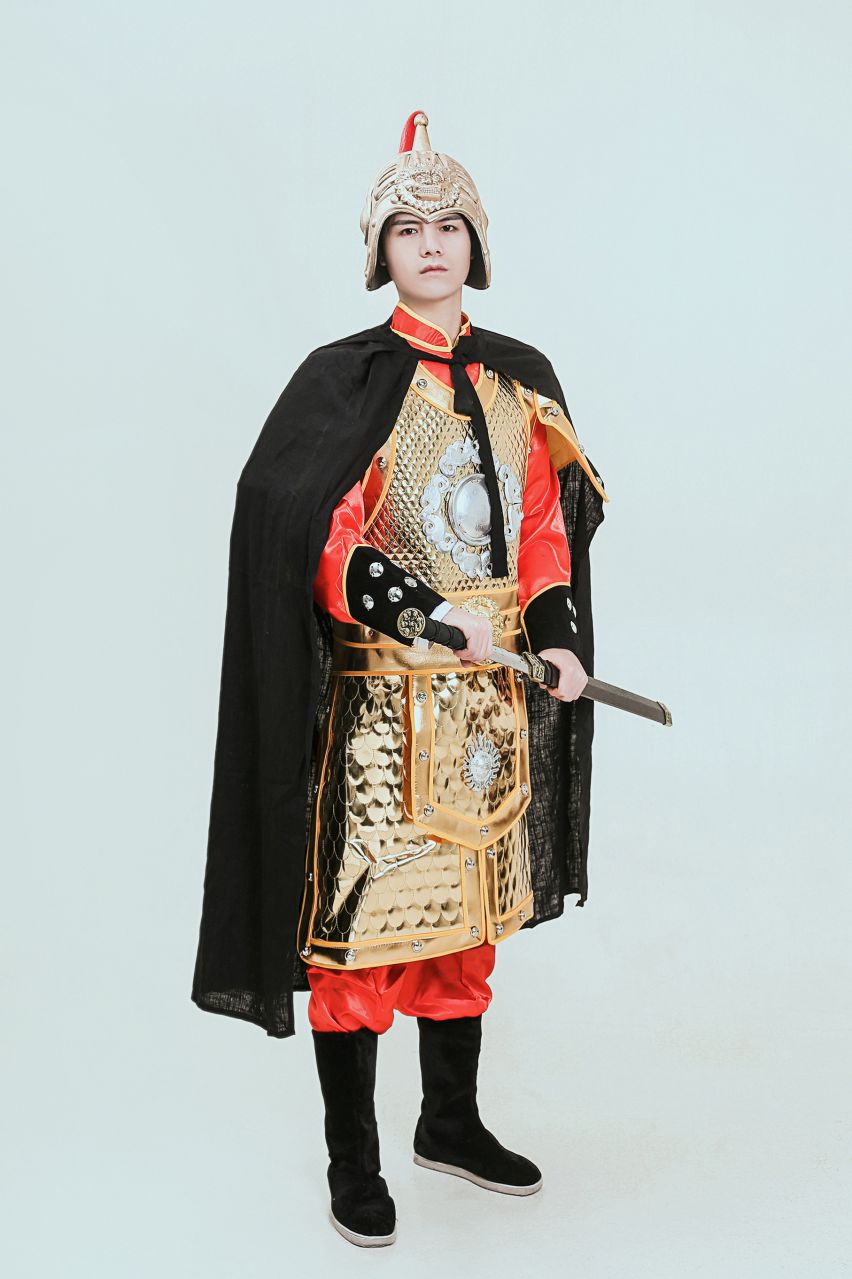 将军铠甲士兵出租古代服装古装盔甲舞台演出民族服装