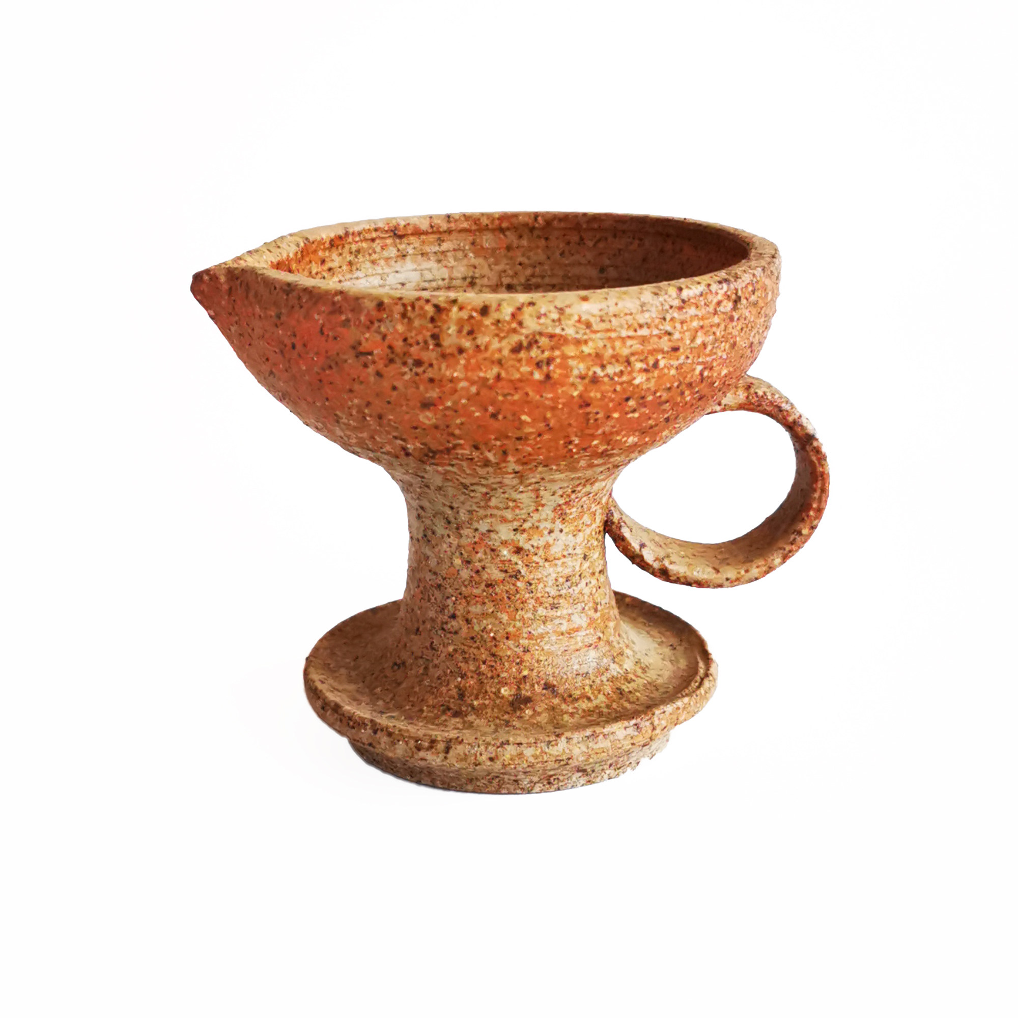 灯盏柴陶烛台油灯烛光供佛老式复古家用怀旧烛台