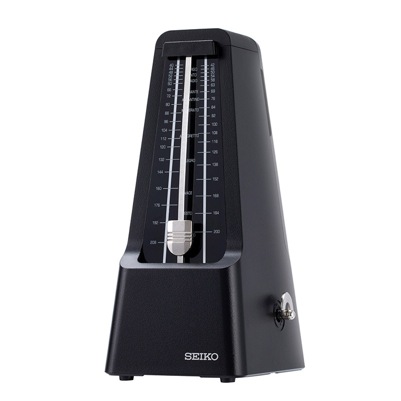 日本精工seiko机械节拍器spm400吉他钢琴考级专用节奏器乐器通用