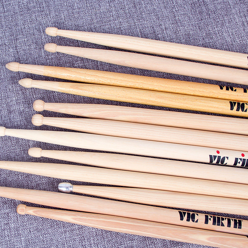 vicfirth鼓棒5a2b初学儿童架子大小鼓棒
