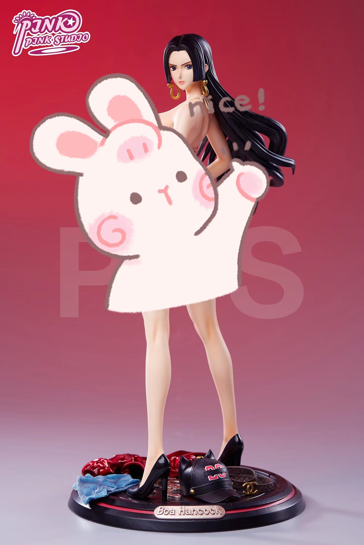 toys模模pinkpps海贼王时尚潮流系列第八女帝雕像手办