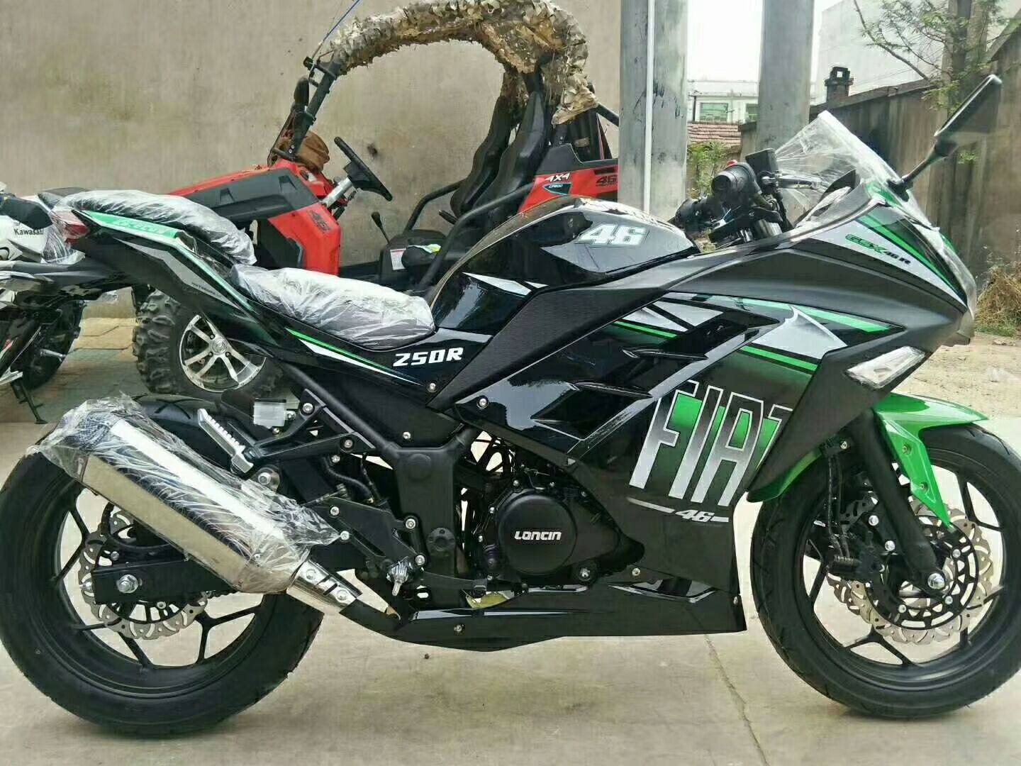 二手川崎小忍者摩托车r3跑车250cc双缸水冷公路赛趴赛机车地平线