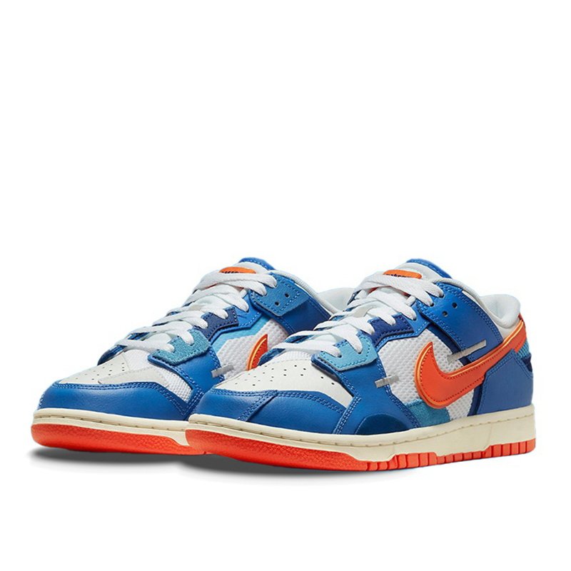 龙海体育nikedunkscrap尼克斯蓝白低帮复古古板运动休闲鞋
