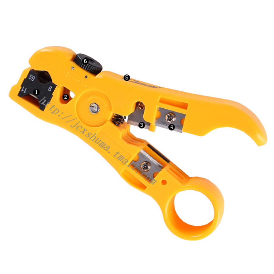 网线剥线钳子自动剥线刀 正品 电线电缆剥线器 cncob多功能剥线刀
