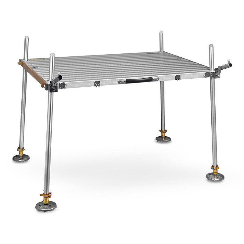 一帆精工钓台2020新款加厚加粗腿四脚升降铝合金大小钓台配件渔具