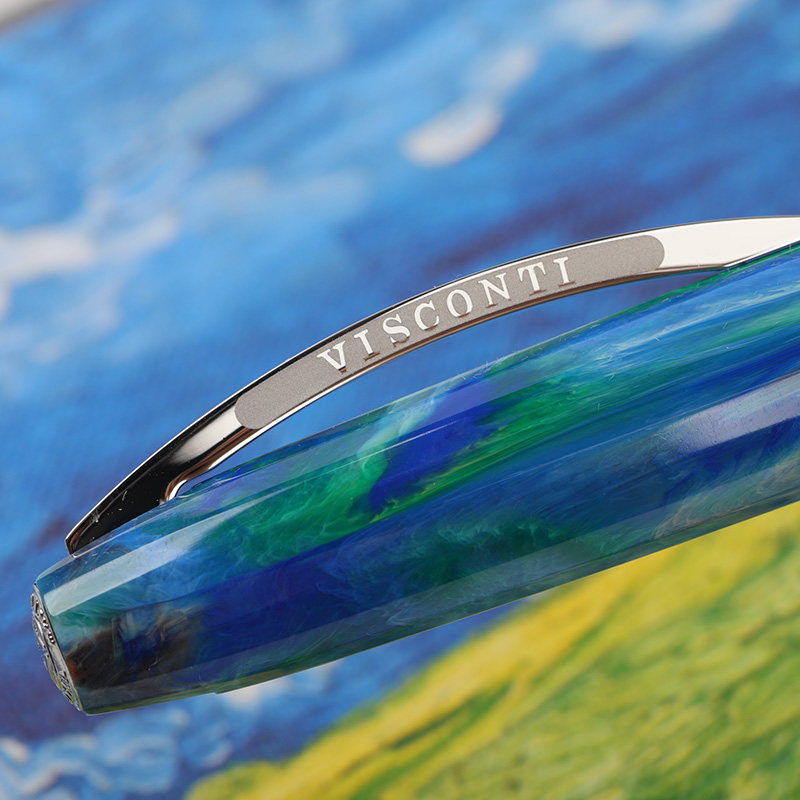 意大利visconti维斯康梵高钢笔星夜自画像礼品送礼练字钢笔