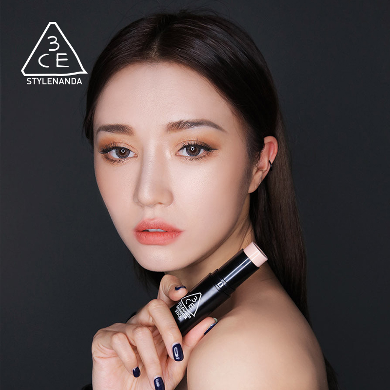 shimmer stick,SunsetShimmer stylenanda官方 3ce shimmer stick 珠光提亮高光棒 自然显轮廓