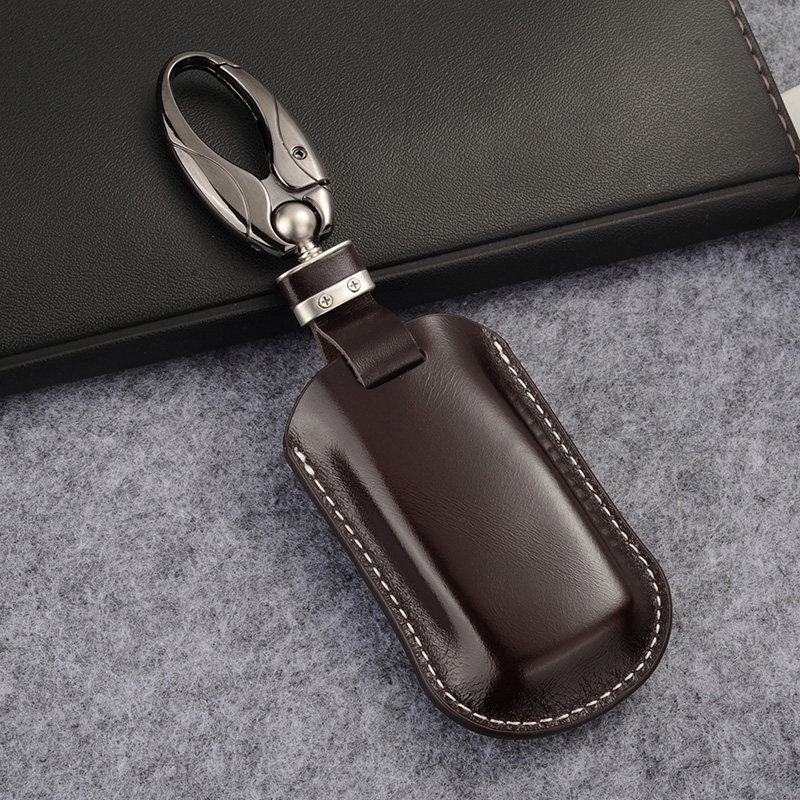 适用于大众速腾钥匙包真皮帕萨特一键启动途观智能车用钥匙包