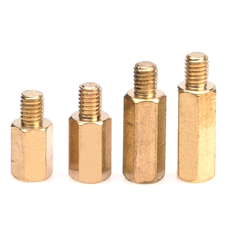 铜柱螺丝m2m3m4m5m6六角单头铜螺柱机箱主板线路板固定螺柱