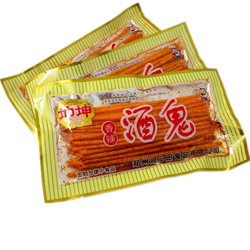 坤坤酒鬼麻辣条小零食大礼包儿时回忆怀旧8090面筋制品