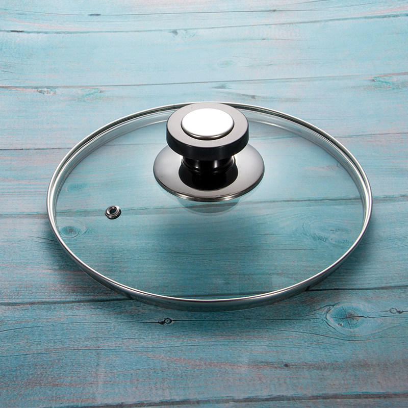 韩国进口kitshine强化钢化玻璃锅盖30厘米厘米可视炒锅锅盖