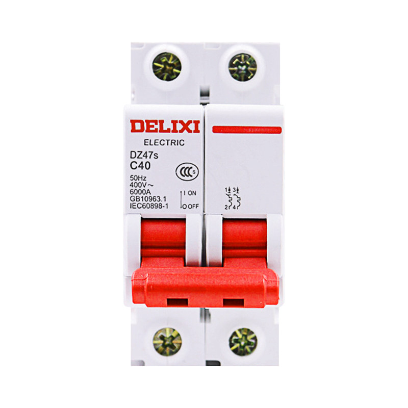 德力西dz47s断路器2p家用空气开关16a单相32a63a空气开关