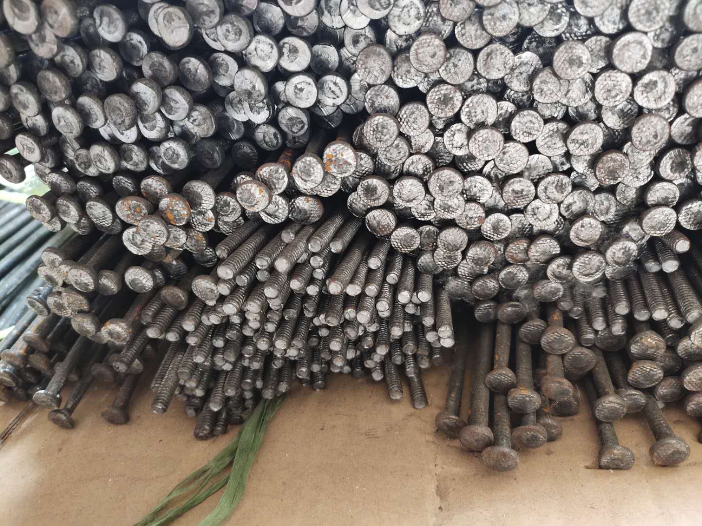 羊鸡鸭鹅用羊床丝螺丝杆漏粪板穿钉镀锌加粗漏粪板