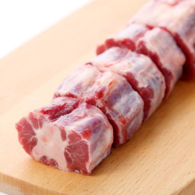 新鲜牛尾巴牛尾尾骨切片500g牛肉煲汤食材牛尾