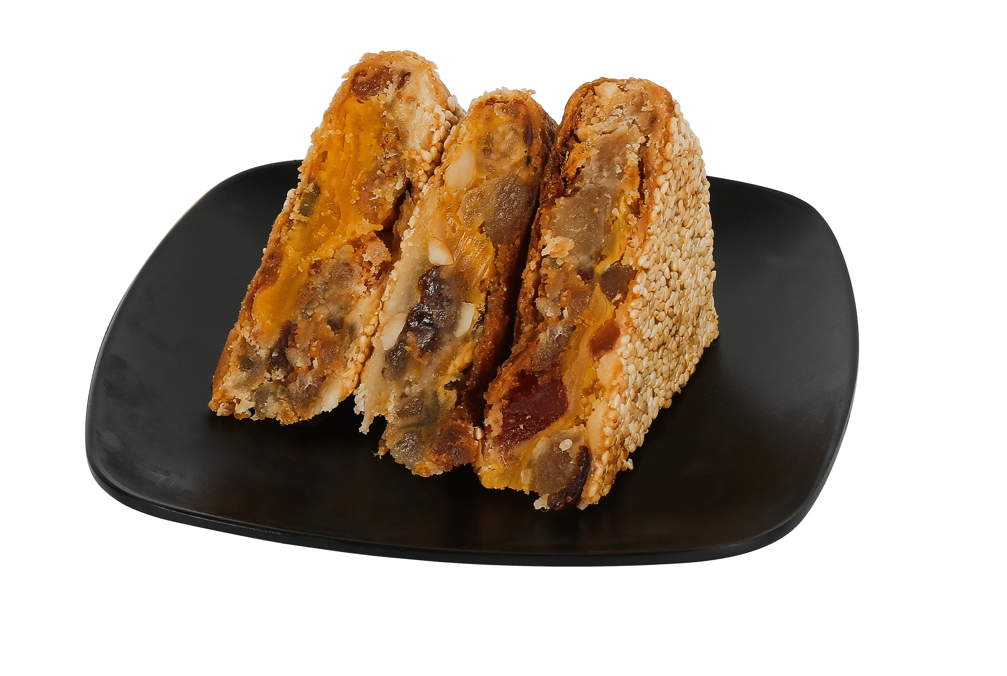 桥墩特产大月月饼浙江温州蛋黄肉松芝麻手工月饼