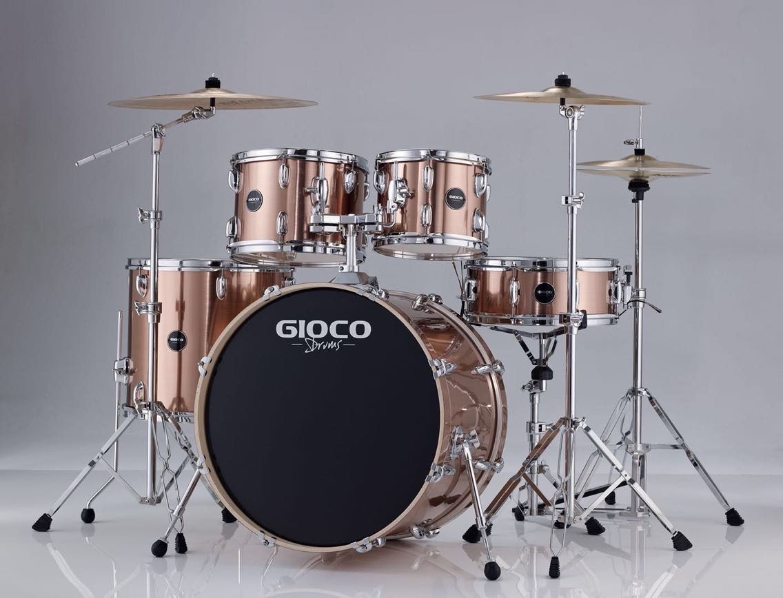 架子鼓gioco台产正品聚击成人儿童初学摇滚架子鼓