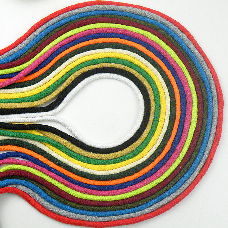 编织手工棉线衣服带子装饰牛角抽绳束口捆绑绳子