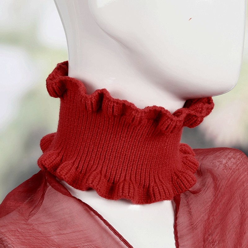 领子韩版新款围脖男女羊毛毛线领圈冬季毛衣围巾