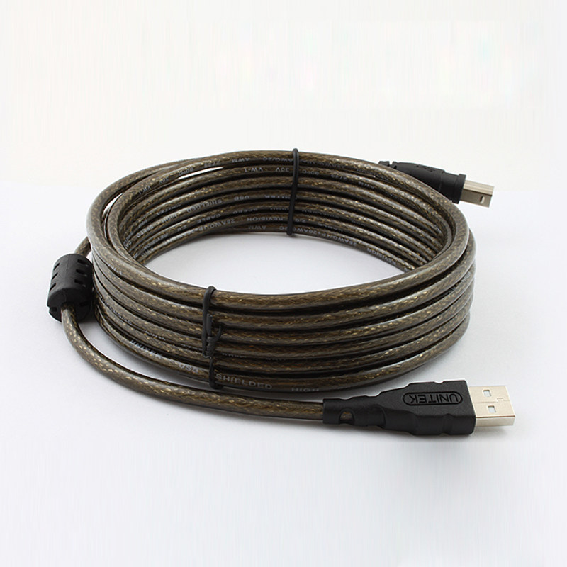 优越者 usb打印线 usb2.0方口高速打印机数据线连接线10米