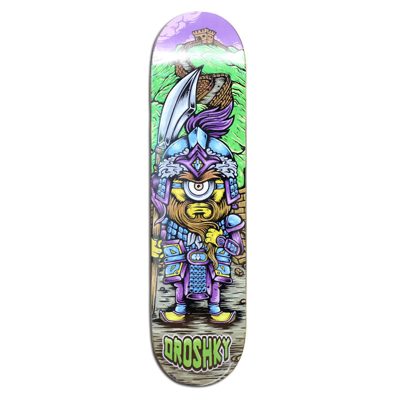 板面德国droshky进口枫木滑板轻薄专业双翘面包滑板