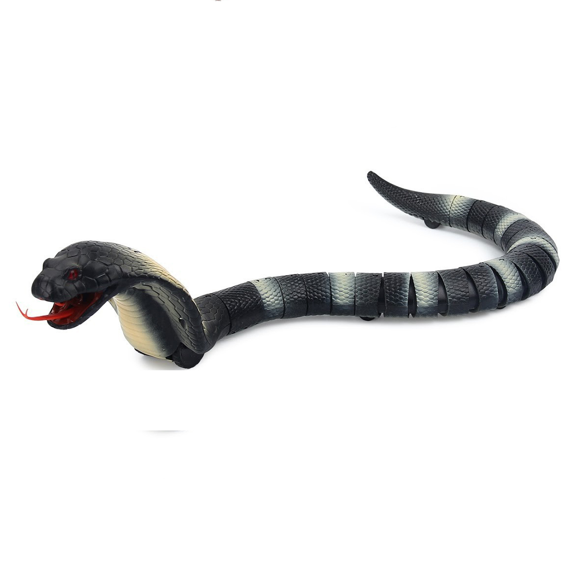 儿童遥控玩具仿真水蛇吓人整蛊爬行电动毒蛇创意