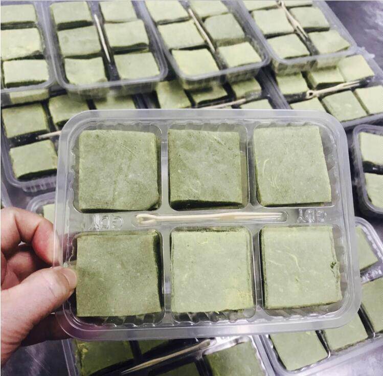 手工现做即食艾草青麻糍糍粑宁波特产松花麻糬青团传统糯米糕点心