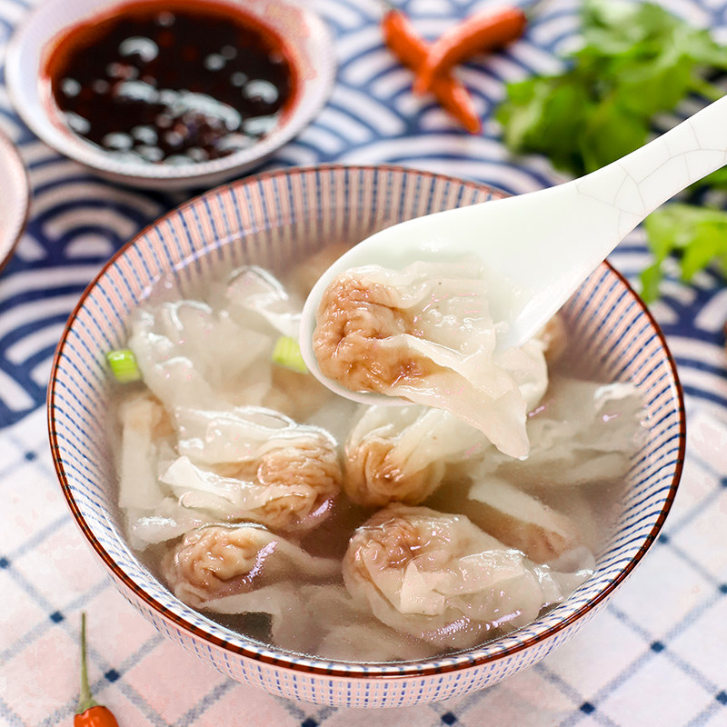 速冻福建肉燕福州特产手工燕皮馄饨扁食扁肉水饺