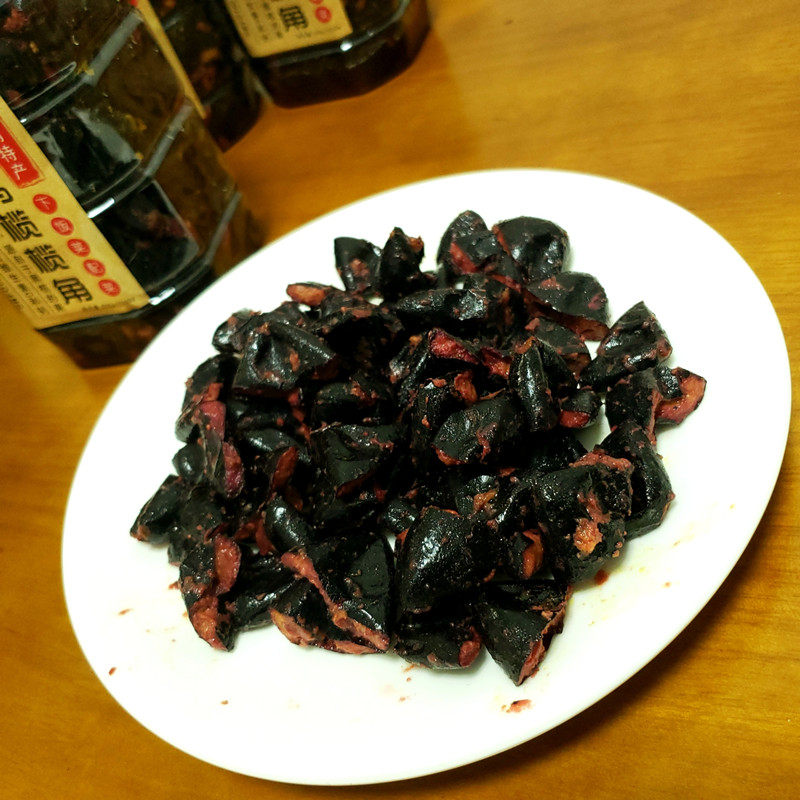 榄角广东腌制榄角下饭菜2020新鲜黑橄榄肉黑橄榄橄榄