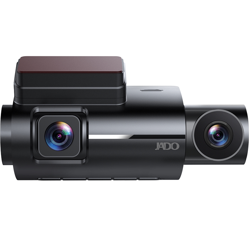 捷渡行车记录仪高清夜视双镜头车载无线倒车影像三录停车监控d350