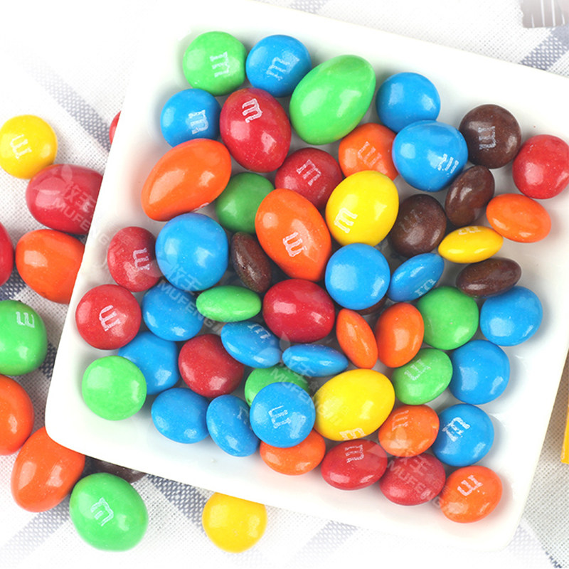 58kg花生牛奶夹心豆儿儿童夹心巧克力