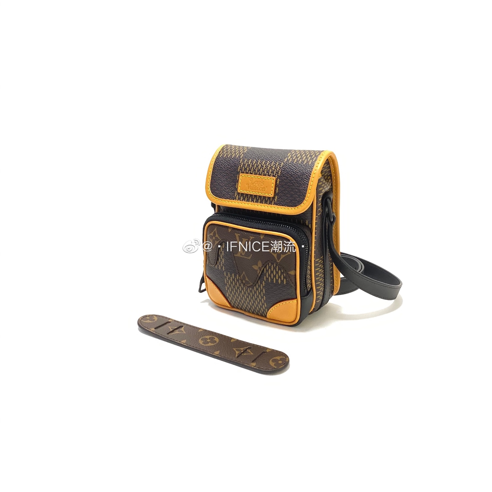 【现货】Louis Vuitton LV x Nigo 棋盘格 相机包 小挎包 N40357