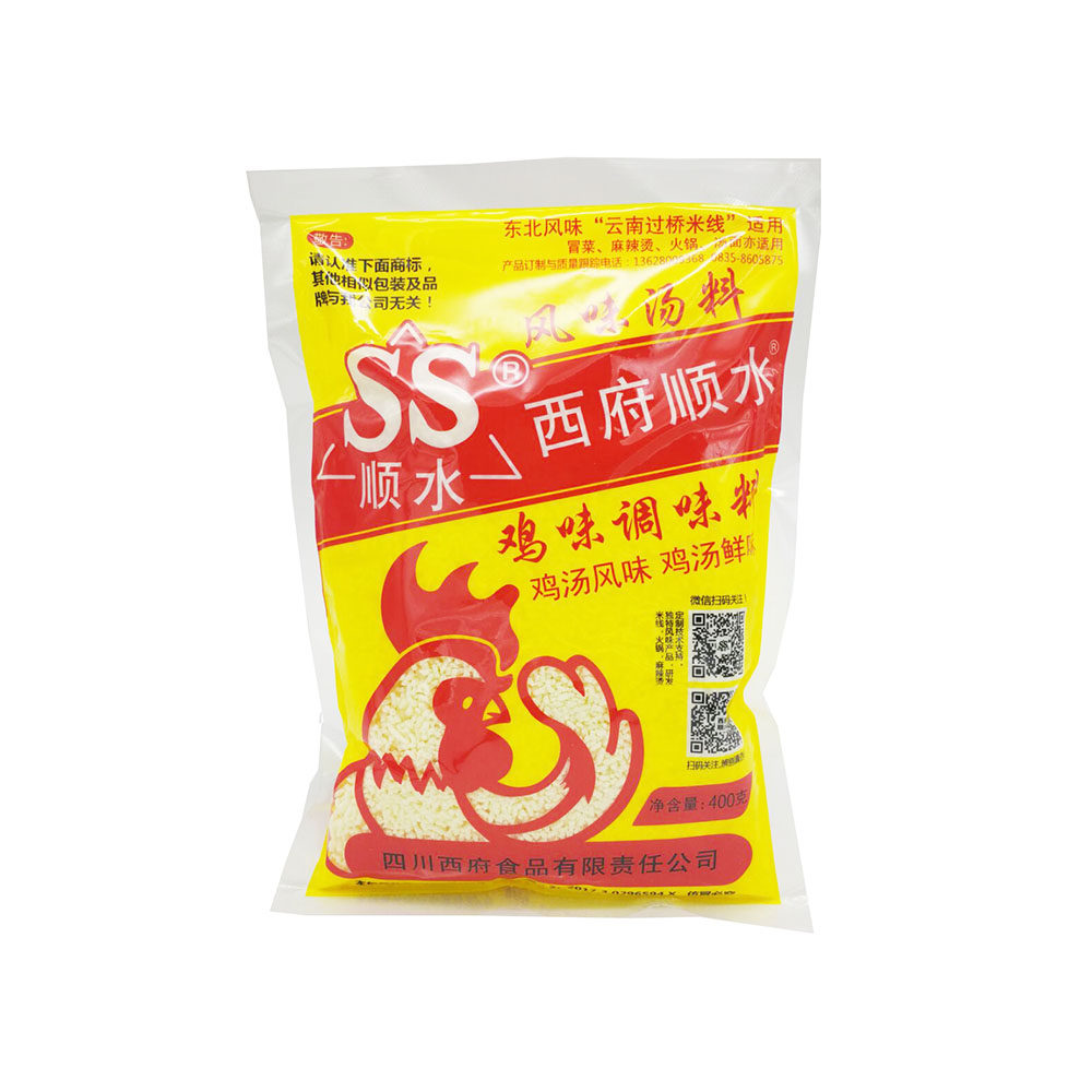 包邮西府鸡精顺水400g 鸡味调味料过桥米线专用 鸡汤风味鸡汤鲜味