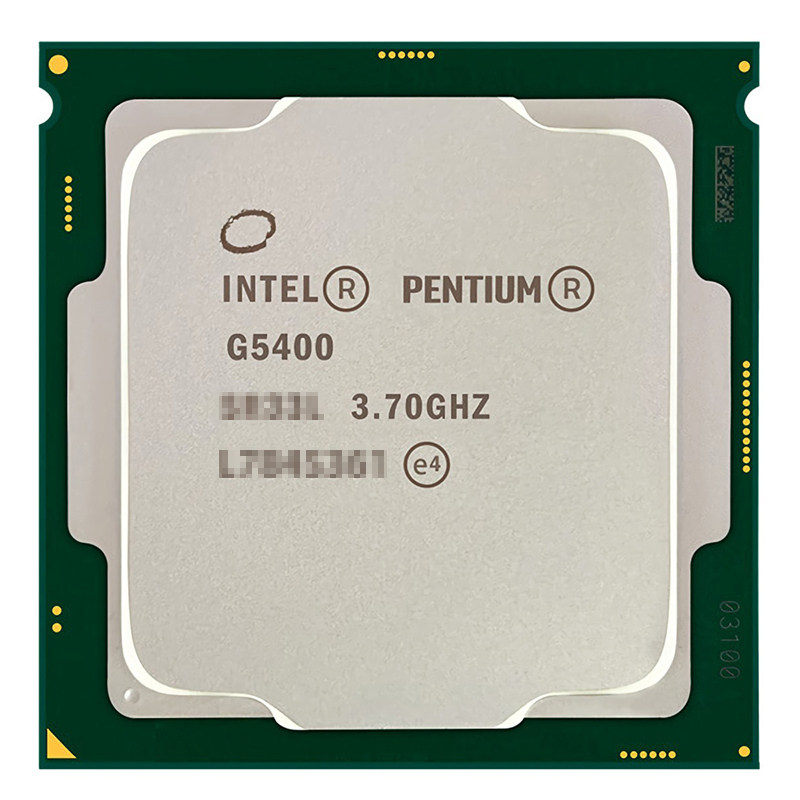 intel/英特尔奔腾g5400散片g4900主板cpu套装双核处理器电脑1151
