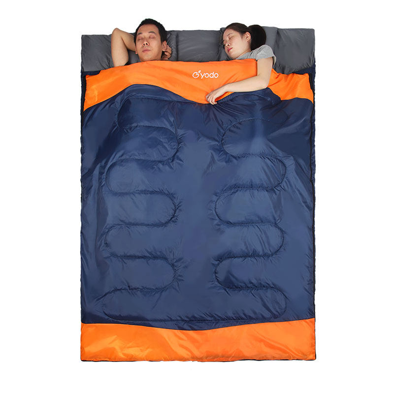 悠度情侣双人睡袋加厚保暖户外野营室内成人睡袋