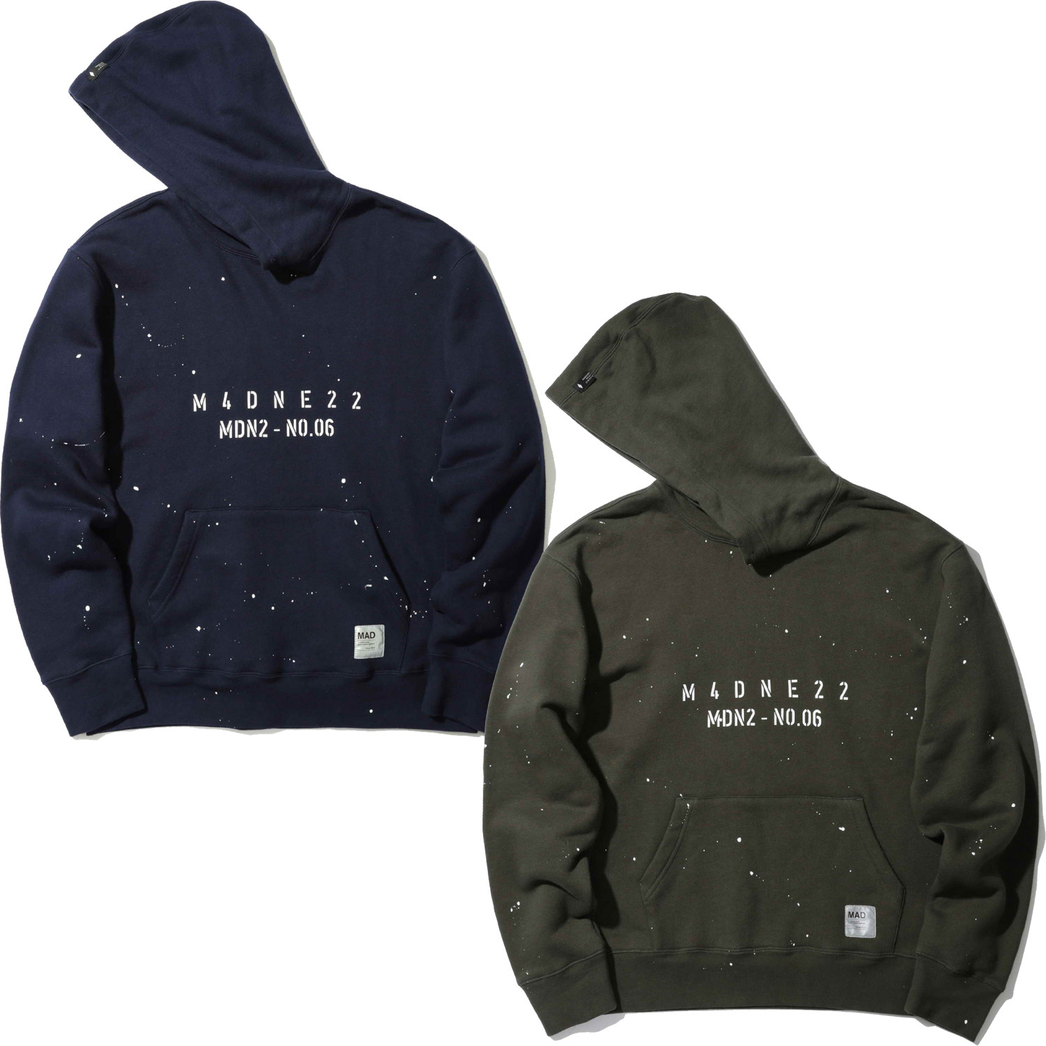 madnesspaintsplatterhoodie泼墨连帽卫衣绒帽秋冬余文乐卫衣