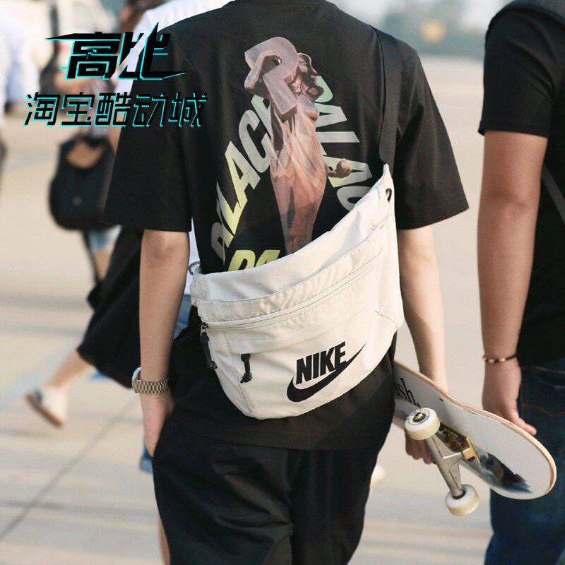 nike王一博同款男女斜挎单肩大容量运动休闲包ba5751320072010