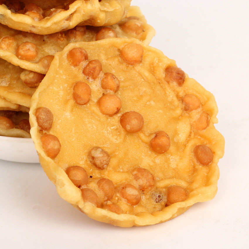 正宗老式豌豆豆饼油炸四川特产酥脆脆饼传统传统糕点