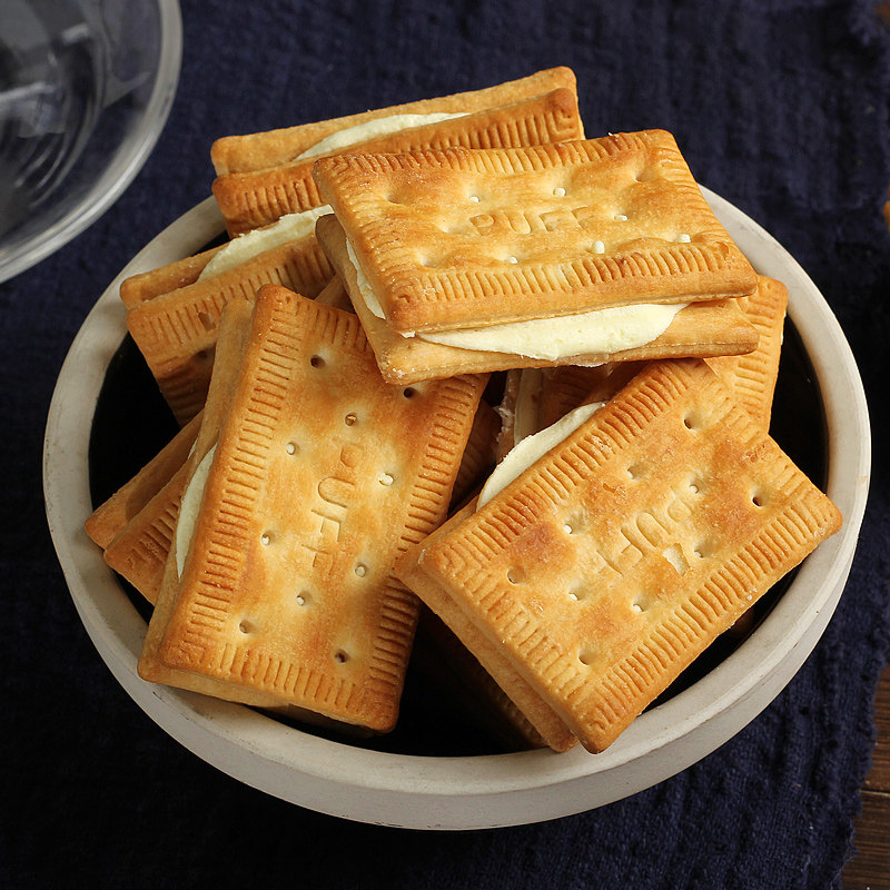 康元柠檬味夹心饼干350g老式传统经典怀旧零食怀旧饼干休闲儿时
