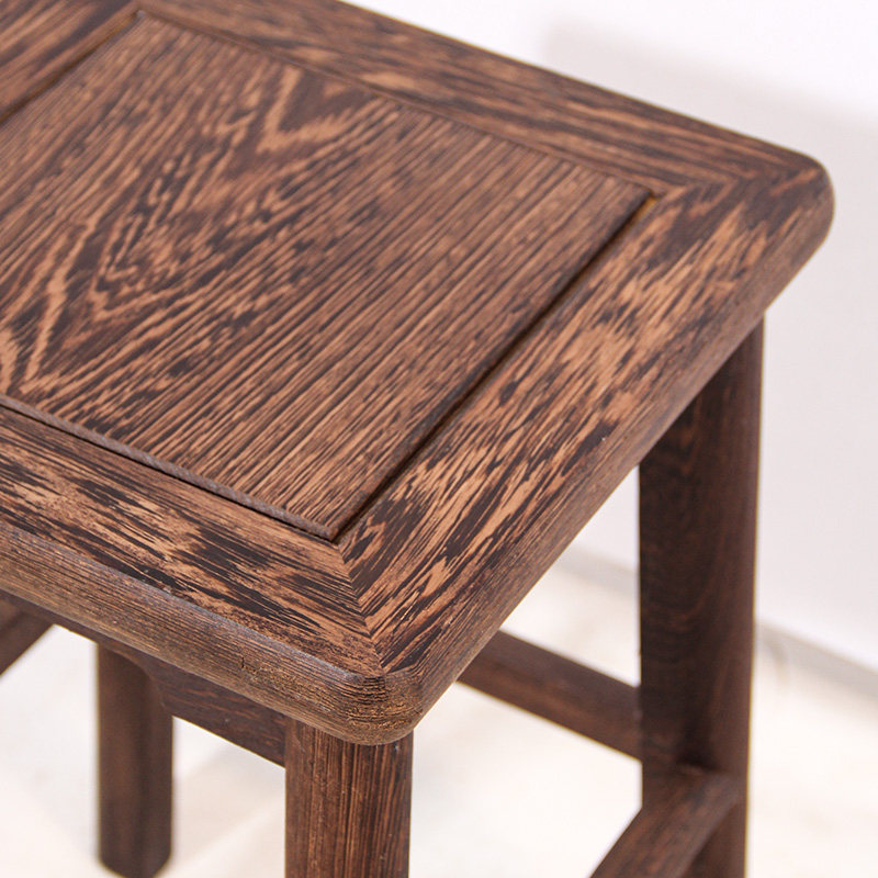 非洲鸡翅木实木茶凳木质矮凳中式茶几凳子换鞋矮凳