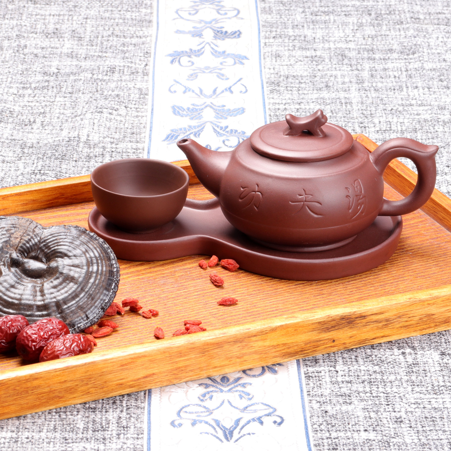 汤壶酒店餐具功夫260ml会所茶楼包间紫砂茶壶茶壶