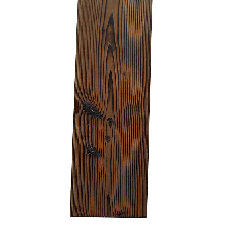 碳化户外地板火烧实木防腐吧台台板碳化木台面碳化木