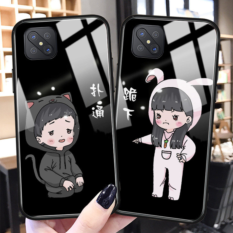 oppoa92s全包a92s防摔女潮牌iqoo7卡通reno5proiqoo7手机手机保护套