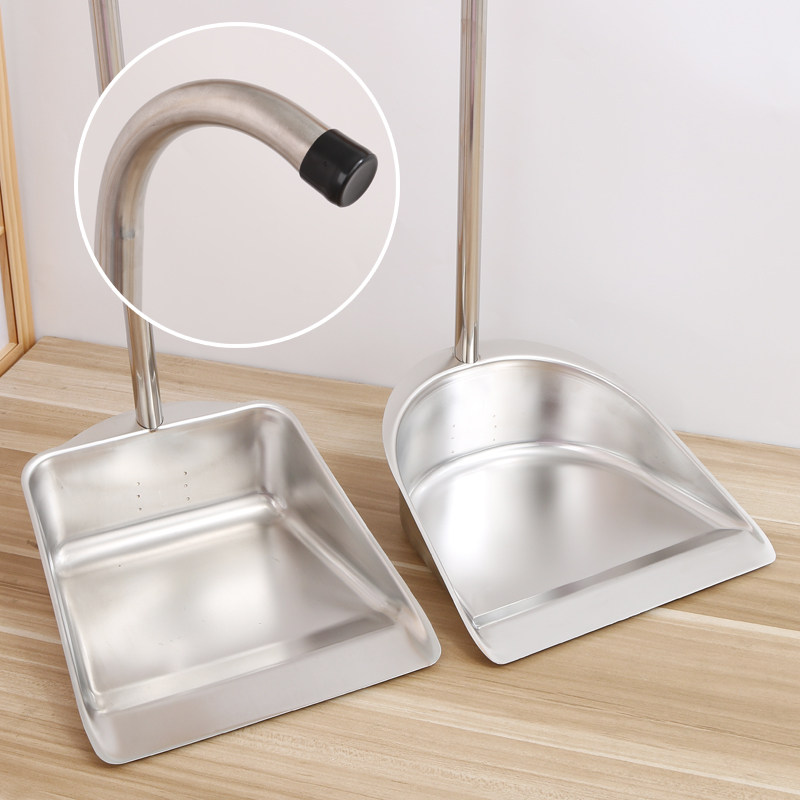 垃圾簸箕加厚不锈钢家用扫地灰斗撮箕畚斗扫把套装簸箕