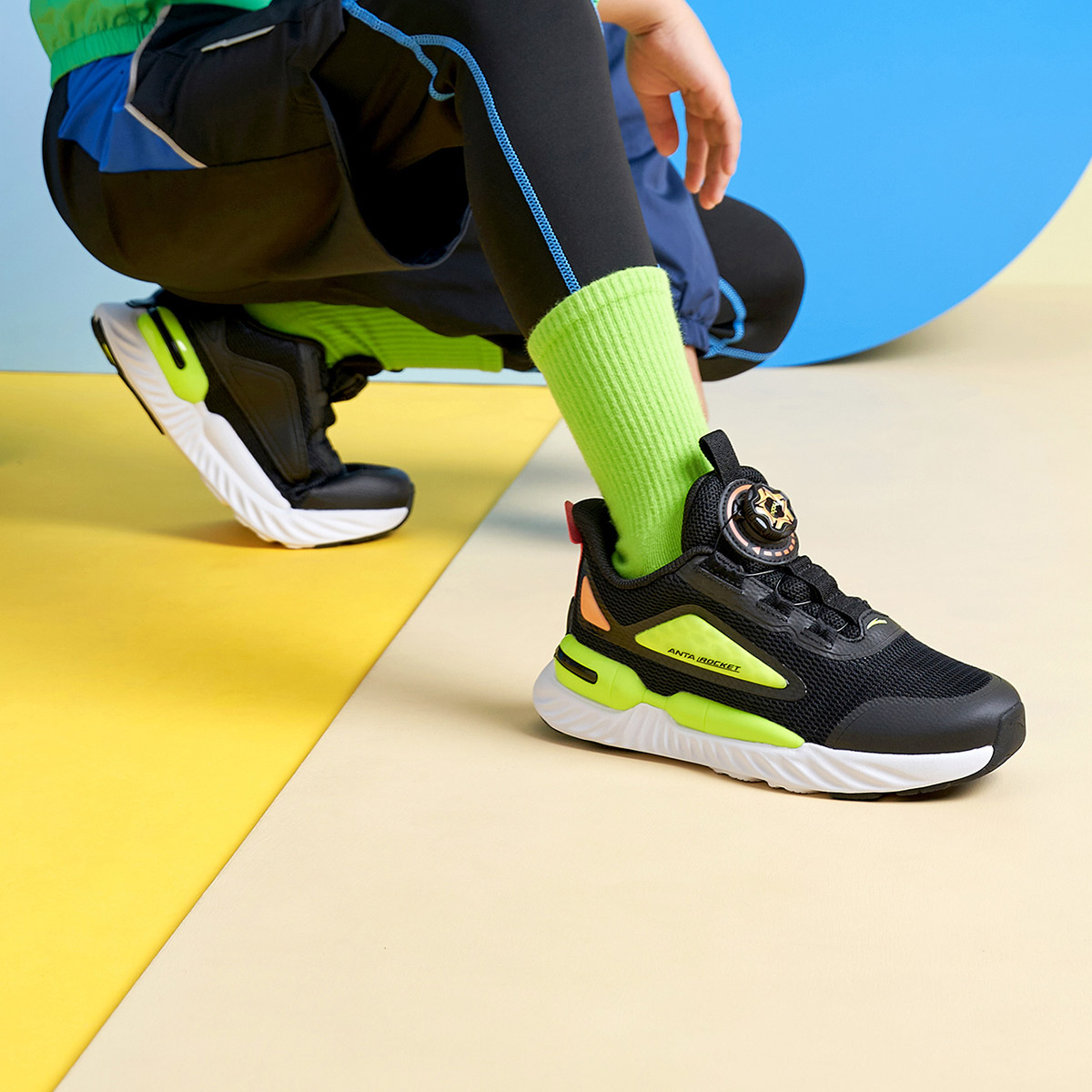 安踏儿童运动鞋2020春秋新款男童鞋子中大跑鞋运动鞋