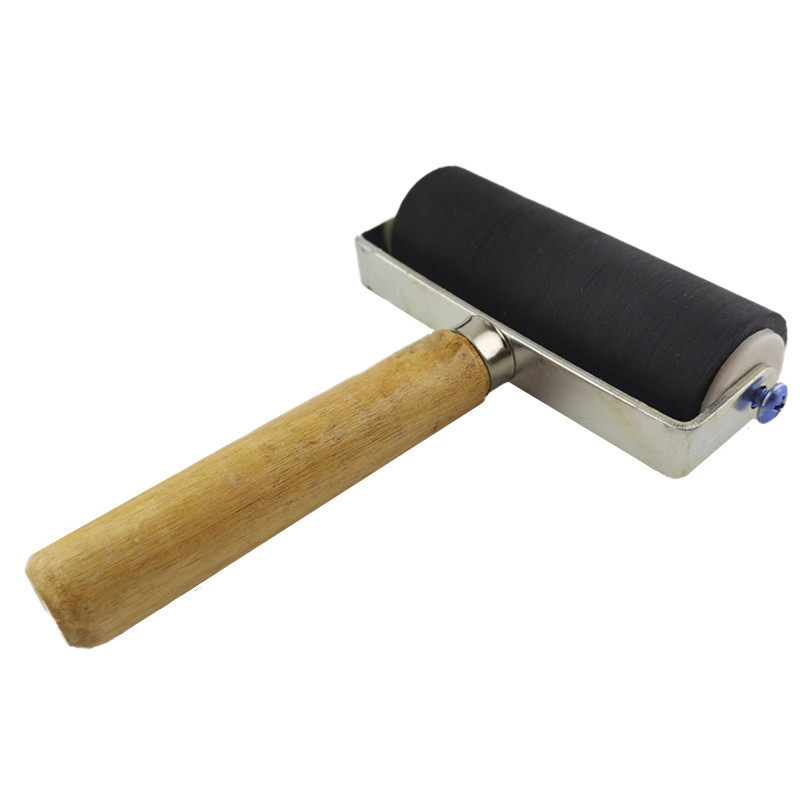 两个包邮版画滚筒油墨印墨4英寸橡胶滚筒木蘑菇马莲版画材料工具