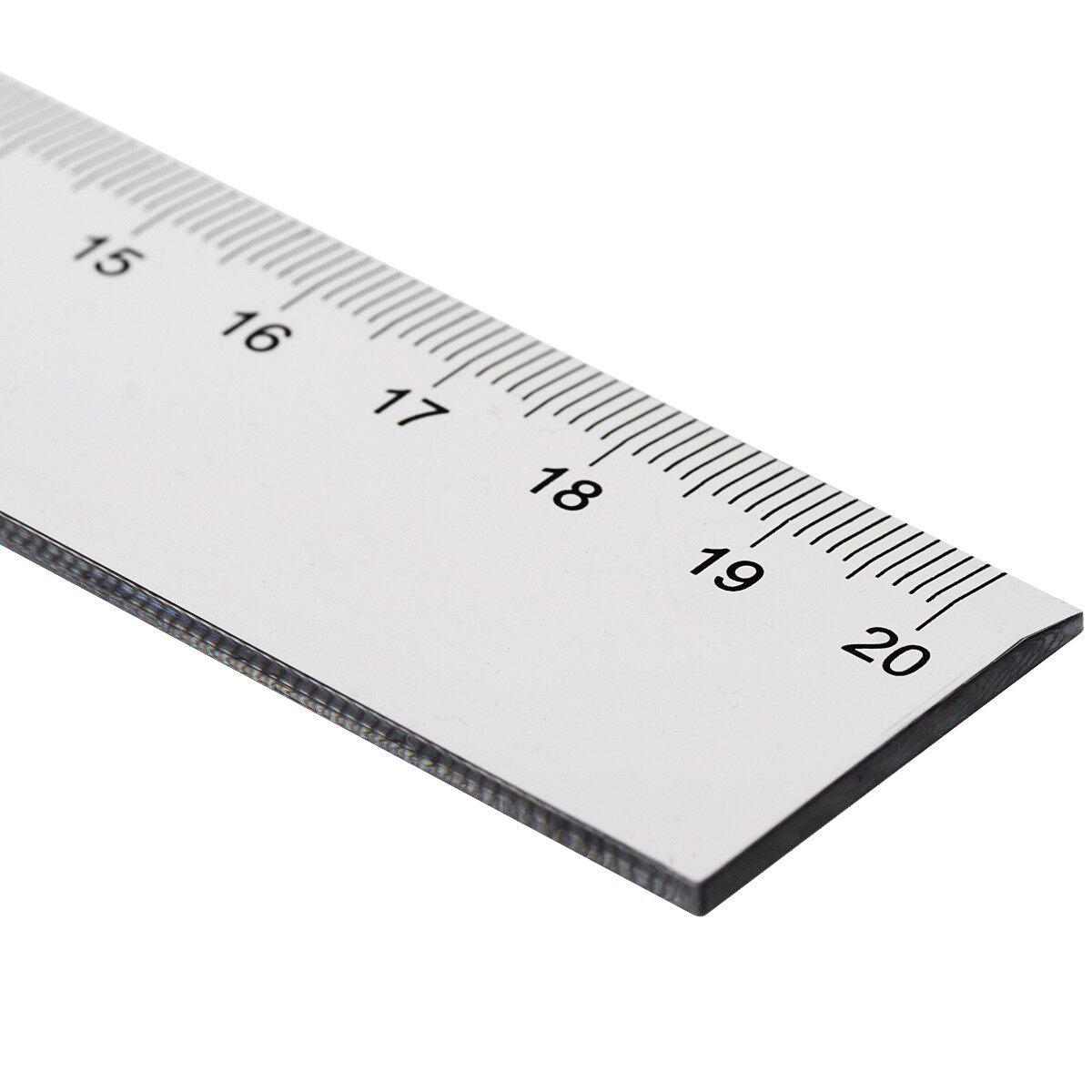 得力30cm直尺透明塑料直尺 20cm 40cm 50cm 60cm 30厘米直尺尺子