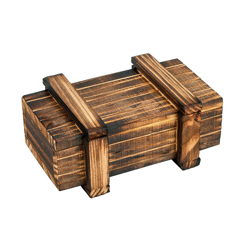 神秘宝盒孔明锁鲁班益智解锁机关盒子三开开单解锁