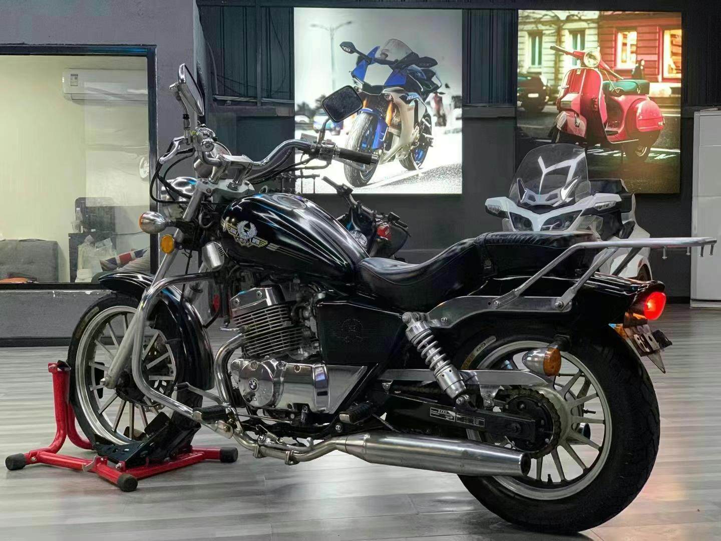 大地鹰王250cc双缸水冷复古太子车雅马哈天王巡航摩托车摩托车整车