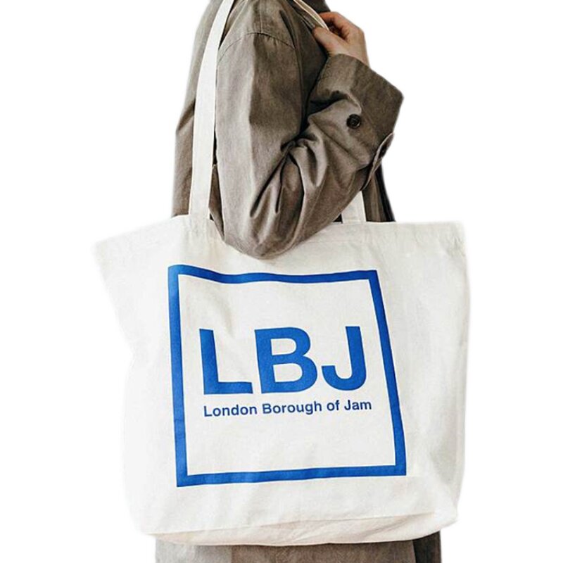 英国代购伦敦londonboroughofjam周边帆布布袋通用款女包